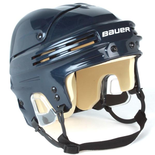 Bauer 4500 - Casque de hockey (bleu marine)